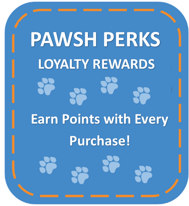Pawsh Perks Loyalty Rewards: earn points with every purchase